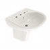 TOTO LHT241.8G#01 Supreme Lavatory and Shroud with 8-Inch Centers  Cotton White - B001KA9SNO